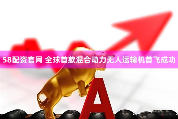 58配资官网 全球首款混合动力无人运输机首飞成功